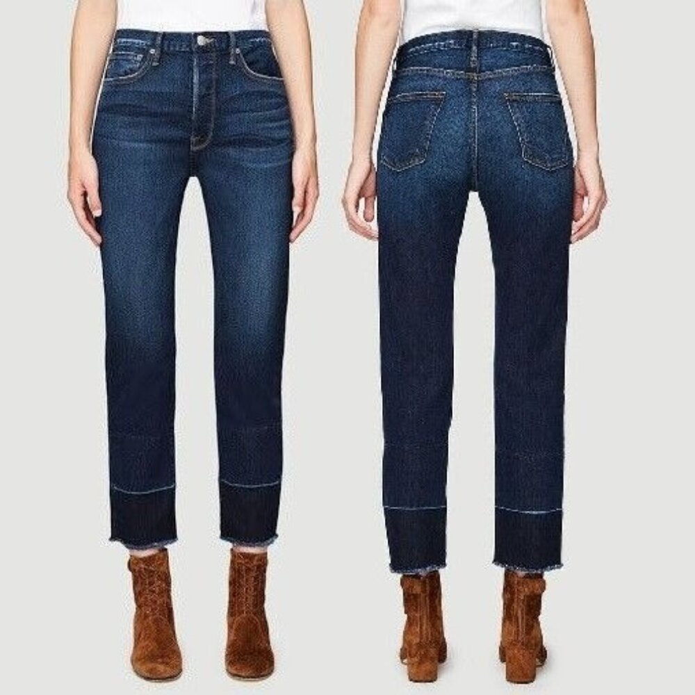 Frame Le Original Jeans Size 24 Raw Released Hem LOJRWRH132 Lakeville Button Fly